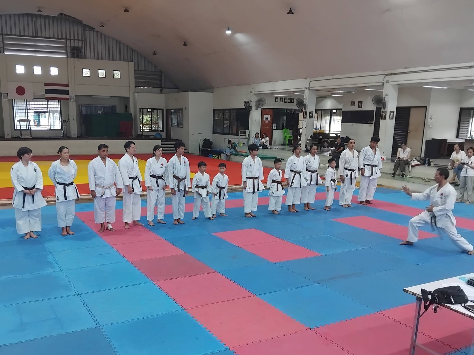 First 1st Dan grading under TKSA