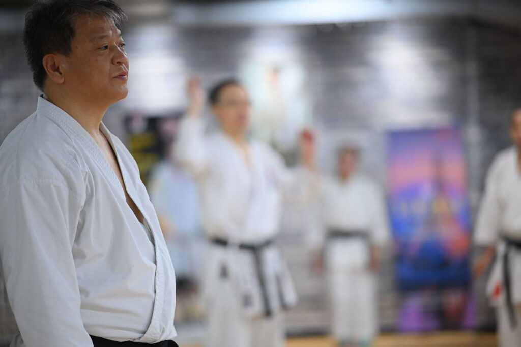 Instructor watching training at the 2025 seminar