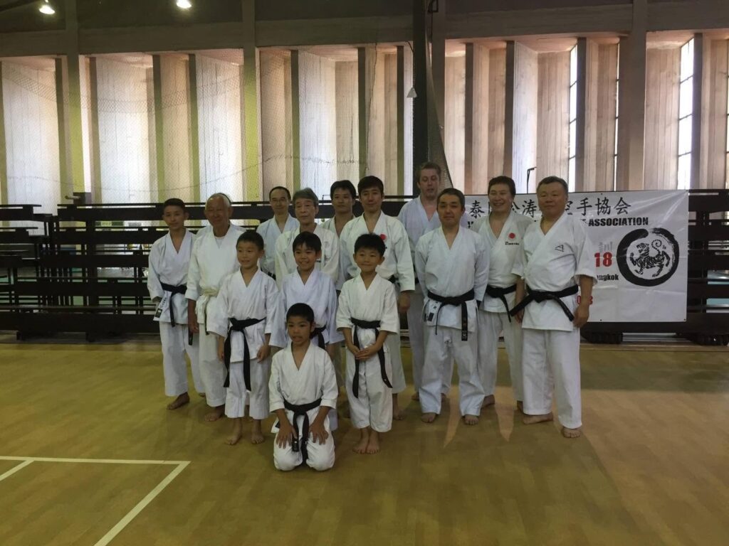 Group photo of instructors and students at Siam Camp 2018